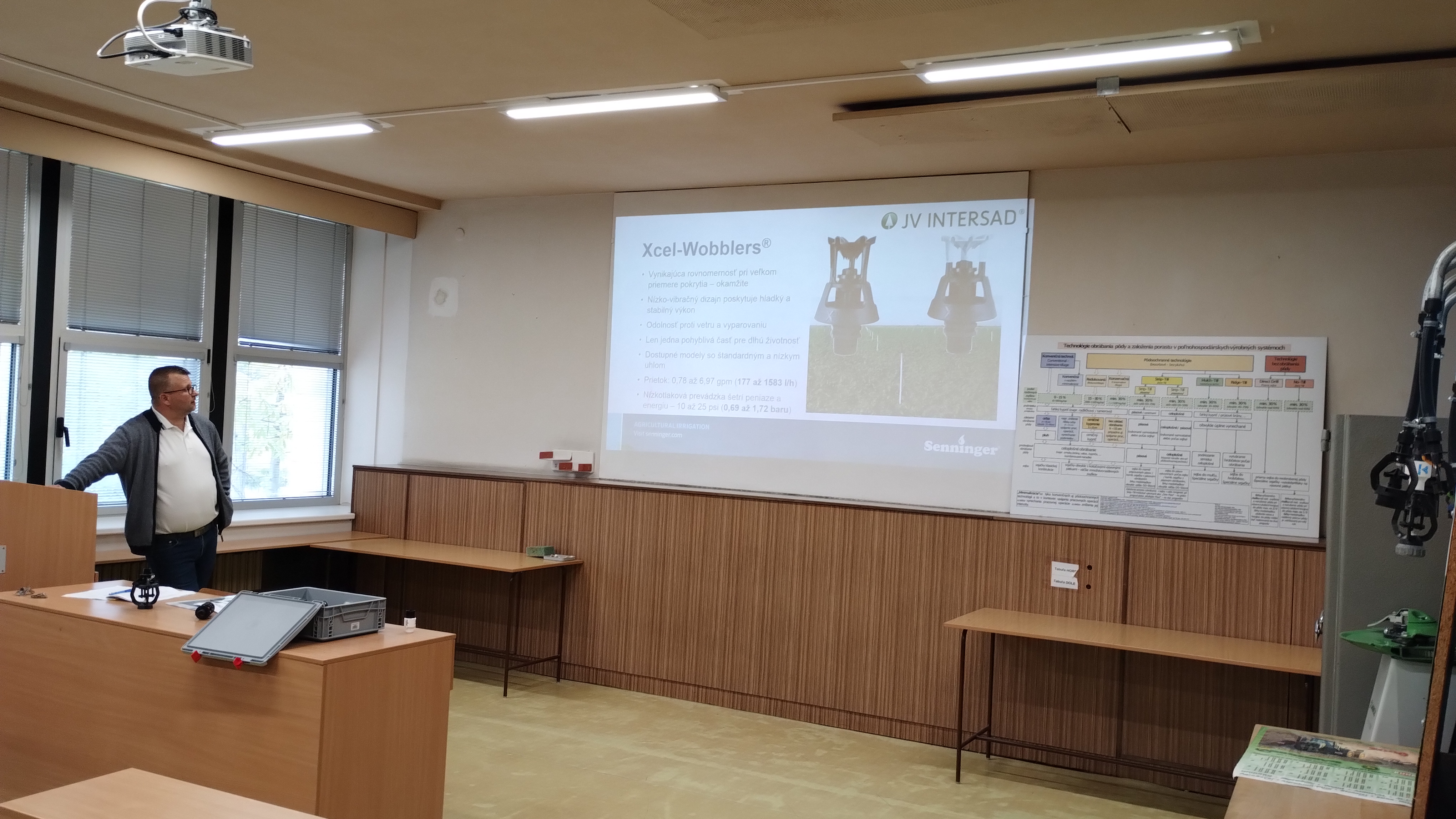 Študenti TF získali praktické skúsenosti zo závlahovej techniky